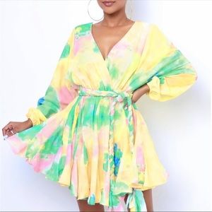 Tie Dye Skater Dress